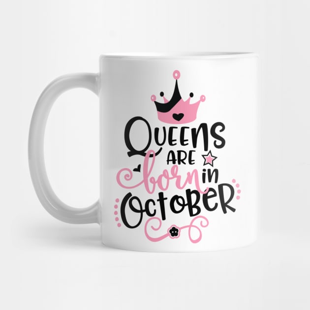 Queens are Born in October by Grown N Sexy Diva